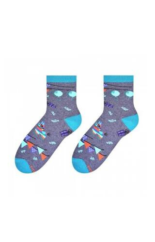 Шкарпетки жіночі 078 More, - сірий меланж 114 piniata