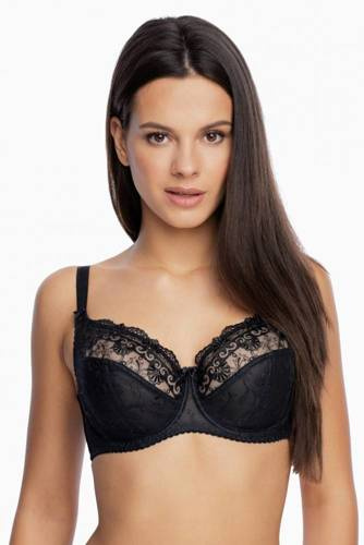BS 1151 Temida Бюстгальтер м'яка чашка Gaia - чорний