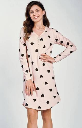 Нічна сорочка 3215 Libby  Taro - рожевий