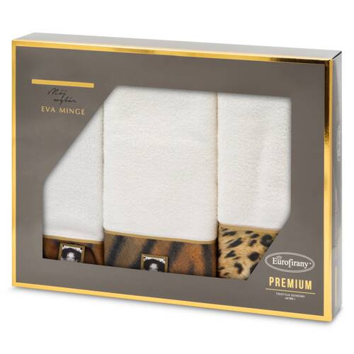 Набір рушників Eva 23 panter Eurofirany- чорний