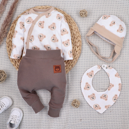 Дитячий комплект Nini Sweet Bears – з органічної бавовни