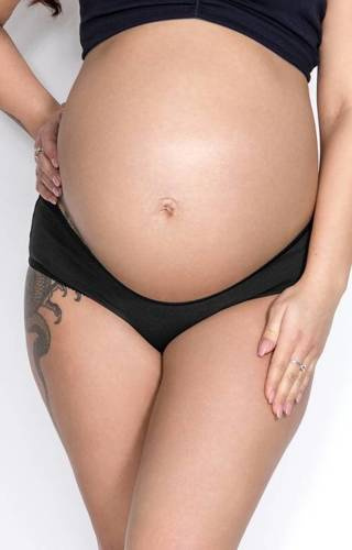 Трусики для вагітних Mama panty Mitex, - black