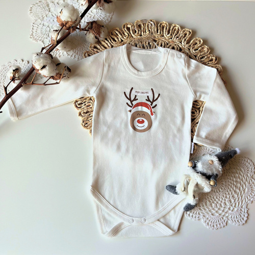 BD10927 Dino Body z długim rękawem Mamatti