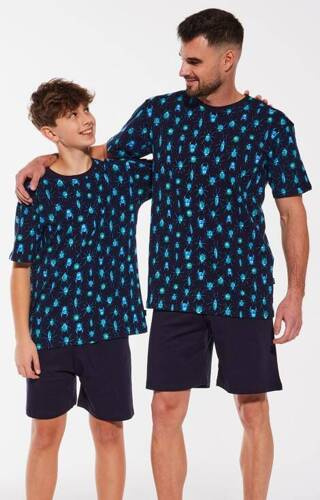 Піжама для хлопчика  335/114 Beetles Cornette, - темно-синій