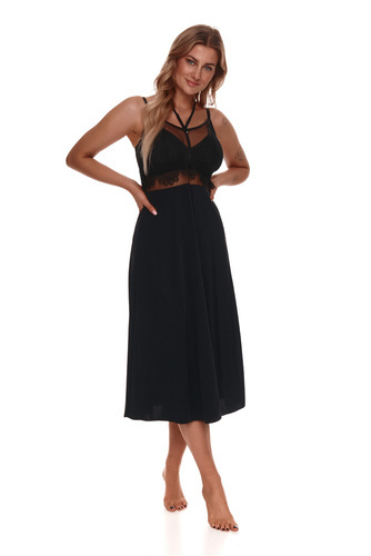 Нічна сорочка жіноча 510 Big Lupoline, -чорний