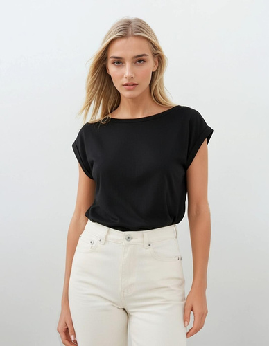 Жіноча футболка Norilla Eldar 95% бавовна вільний крій човник