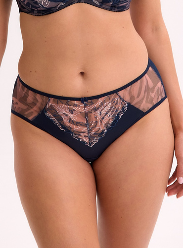 Жіночі трусики GFP 1329 Sienna Gaia, - темно-синій, класичний крій