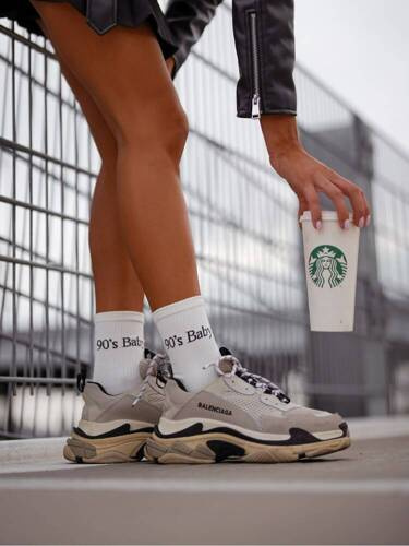 Шкарпетки жіночі 0200-125 90's Baby Milena, -екрю