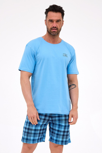 Чоловічі піжами Cornette 326/311 Ready 2 блакитний