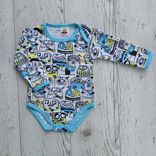 Дитяче боді 03244DRCM "Cosmos" Makoma, - дрібні плямки