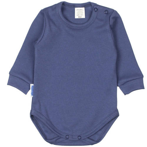 Дитяче боді з довгим рукавом Martex, - джинсовий