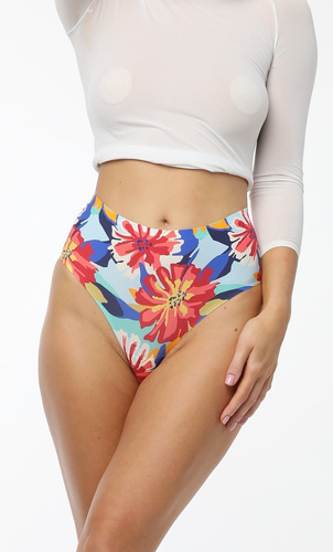 Жіночі бразиліани максі Julimex Flower Folk – непомітні, легкі, кольорові