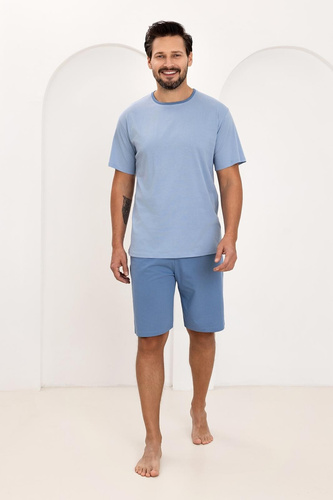 Regina 508 чоловіча піжама 100% бавовна короткий рукав