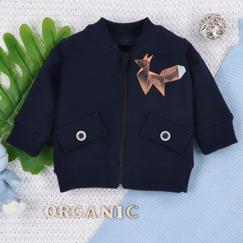 Бомбер для дитини ABN-5395 Fun Origami Nini,- темно-синій