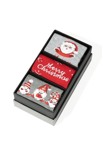 Steven art. 195/1 Boxy Святкові жіночі бавовняні шкарпетки