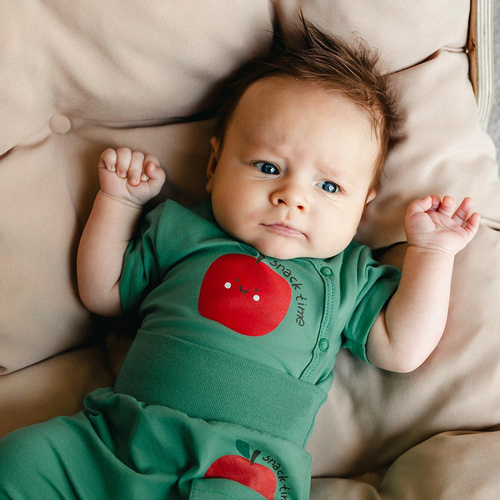 Боді для немовляти Eevi Snack Time короткий рукав бавовна зручне