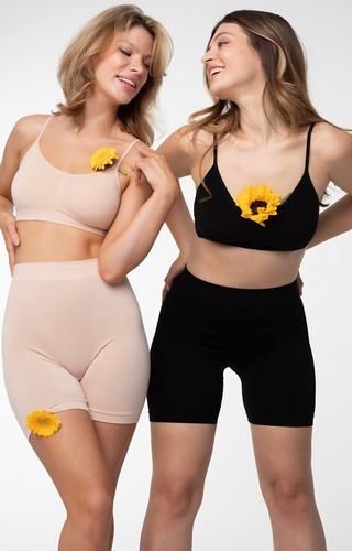 Жіночі трусики Shorts Bamboo Julimex - чорний