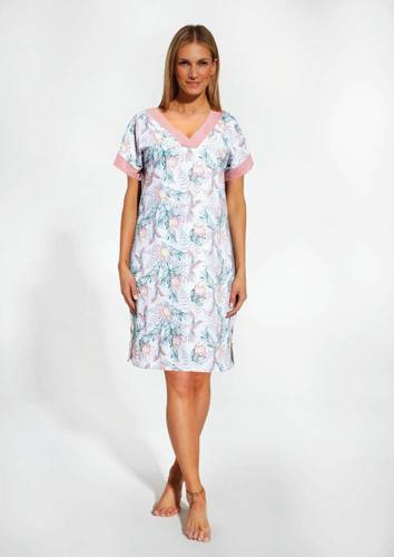 Нічна сорочка жіноча 857/266 Allison Cornette, - рожевий