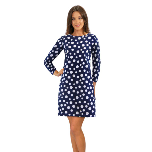 Жіноча нічна сорочка 2077/09 Sesto Senso, -темно-синій