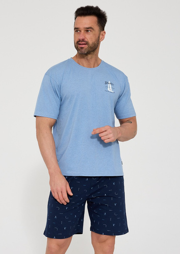 Чоловіча піжама Cornette 326/209 Pacific 100% бавовна короткий рукав