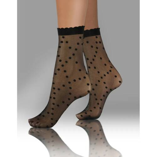 Капронові шкарпетки Sesto Senso wzór 08 крапки