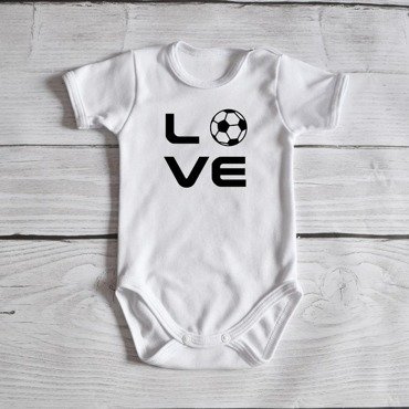 Дитяче боді з коротким рукавом "Football" Moocha, - білий