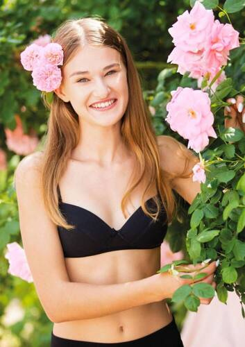 Бюстгальтер підлітковий TBС 024 KEY, - чорний