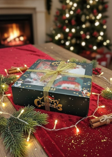 Жіночі шкарпетки Cosas BDP60-56 Wik– Подарунковий набір шкарпеток 4 шт.,пухнасті, в коробці