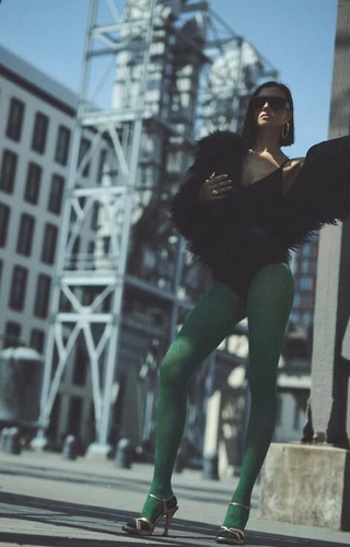 Колготки Gabriella Galia 1236, botigla – 80 den, з узором, оксамитові, технологія 3D