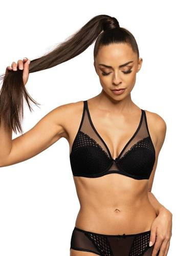 Бюстгальтер Рush-up Marley M-3733/11/1 Mat, - чорний