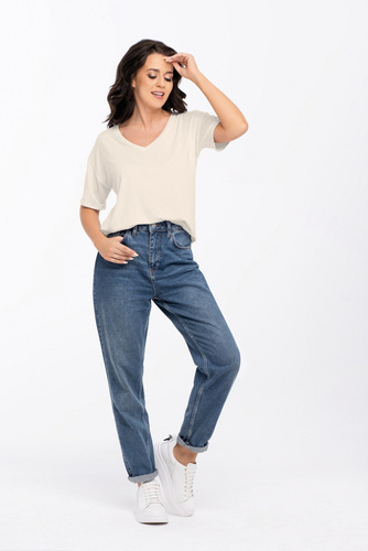 Жіноча кофта Patty з коротким рукавом Babell, - ванільний