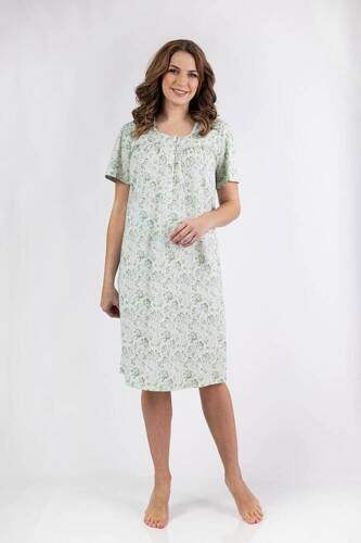 Нічна сорочка жіноча 014 Regina, - зелений