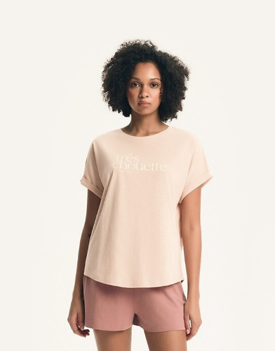 Жіноча піжама 44487 Emela Henderson – 100% бавовна, короткий рукав, шорти, регульований пояс