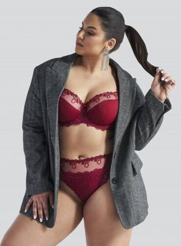 Бюстгальтер напівм'який 1030 Ava, - ruby