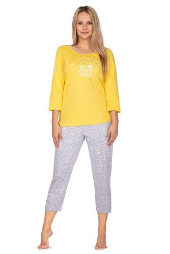 Піжама жіноча 638 Regina, - жовта