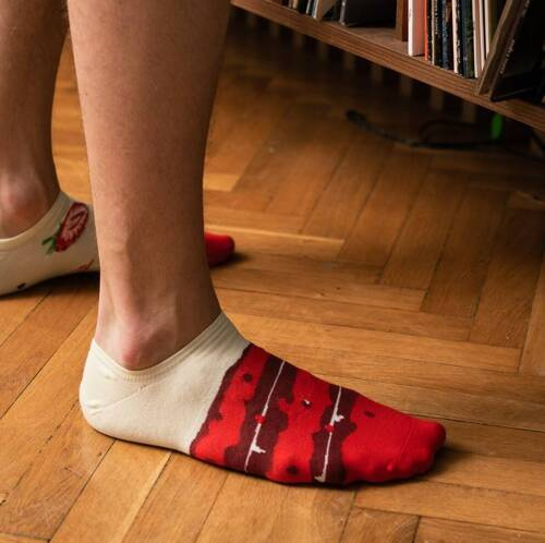 Чоловічі асиметричні шкарпетки 009  More,-008