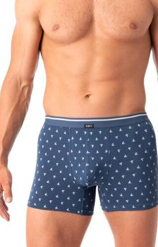 Труси боксерки чоловічі MXH 846 Key, - темно-синій