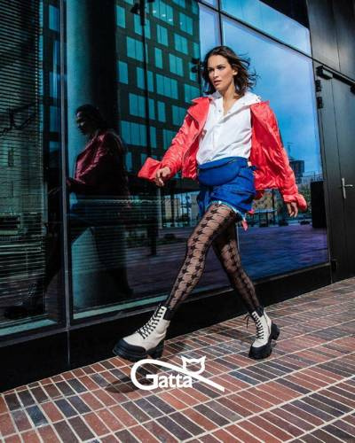 Жіночі колготки Runway wz.05 Gatta, - nero