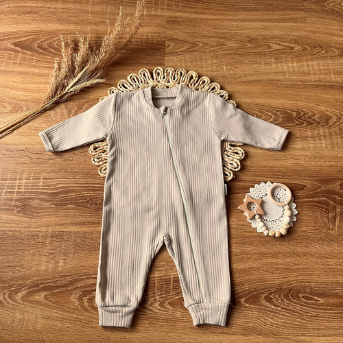 EkoBaby Дитячий чоловічок без стоп PSAB015 Mamatti – бежевий