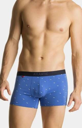 Набір боксерок чоловічих 3MH-025 A'3 Atlantic, - сірий, помаранчевий, чорний