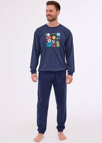Піжама чоловіча 308/258 Winner Cornette, - темно-синій