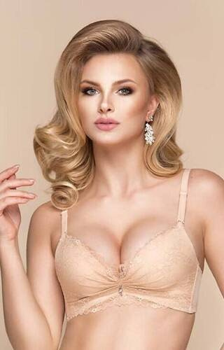 Бюстгальтер push-up Sophie Konrad, - бежевий