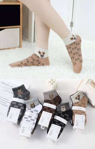 Жіночі короткі шкарпетки 7015 Wik - mix kolor