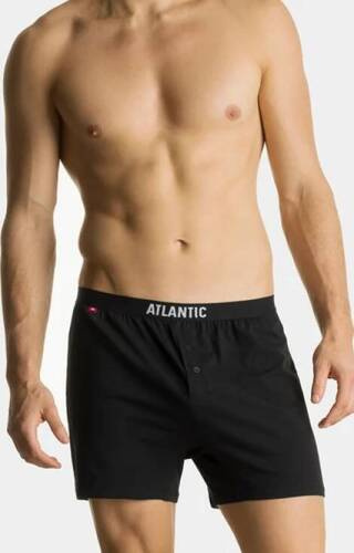 Набір боксерок вільних 2 шт. 2MBX-025/24 A'2 Atlantic, - чорний/синій