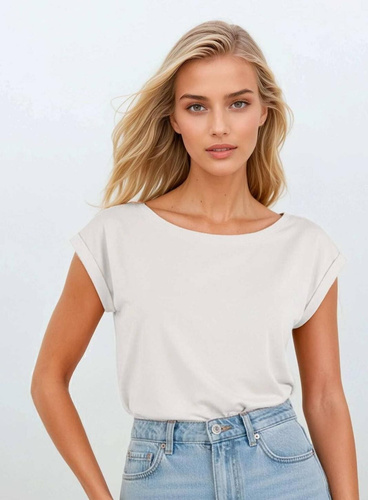 Жіноча футболка Norilla Eldar 95% бавовна вільний крій човник