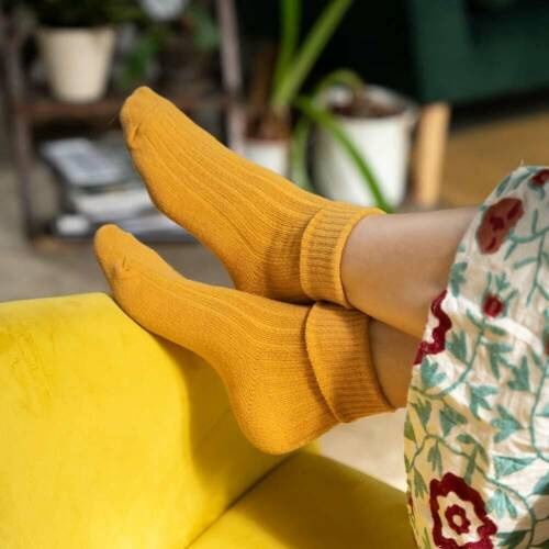 Шерстяні шкарпетки жіночі ART..093 Steven, - 029 жовтий