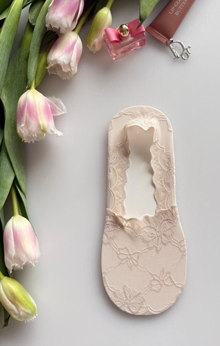 Жіночі сліди Magnetis мереживні з силіконом проти ковзання