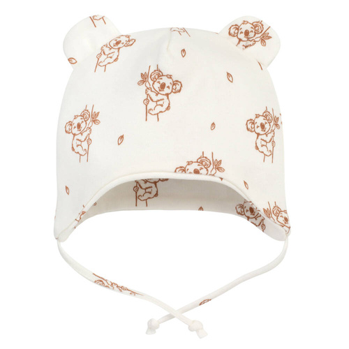 Magic Vibes Czapka niemowlęca z naszywką - żółty