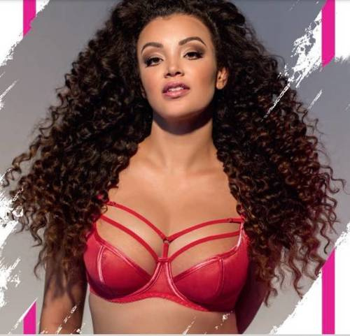 1923 Miękki Biustonosz Ava red