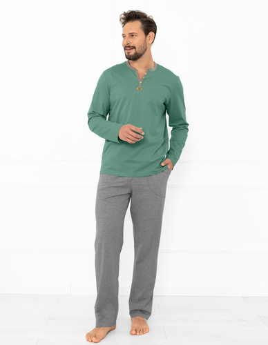 Чоловіча піжама Juliusz Italian Fashion – бавовняна, зручна та стильна